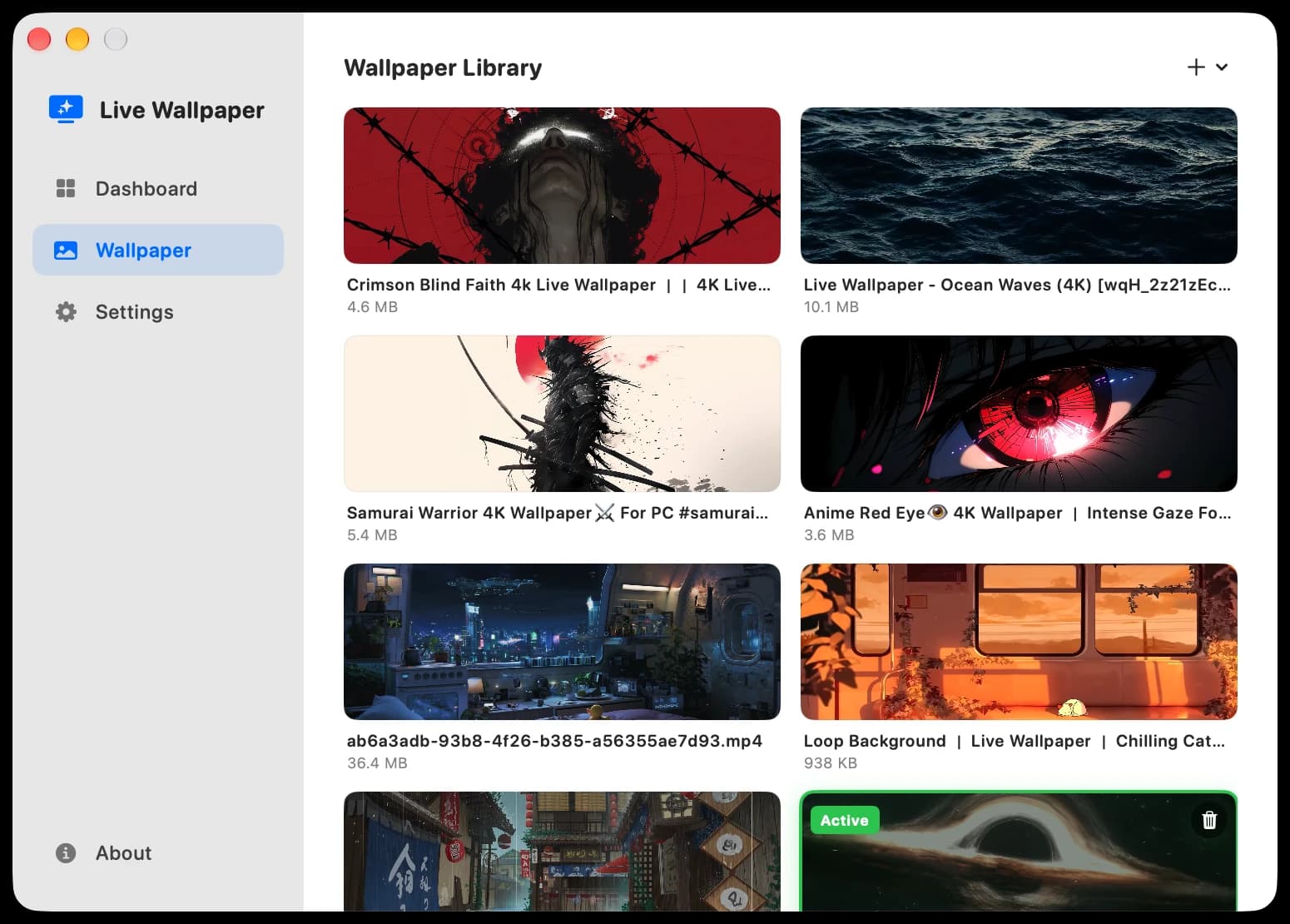 Live Wallpaper Engine for macOS screenshot 2